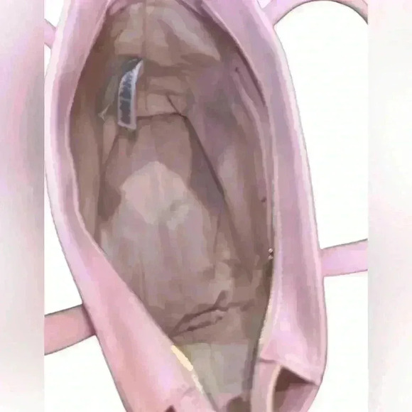 Ted Baker Magdar Magnolia Eyelet Raffia Medium Tote Bag - Picture 8 of 11